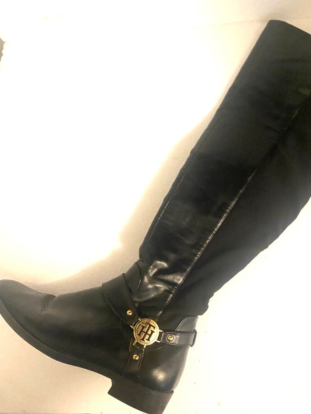 TOMMY HILFIGER KNEE HIGH EQUESTRIAN INSPIRED BOOTS